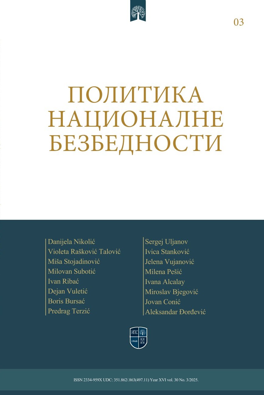 ПОЛИТИКА НАЦИОНАЛНЕ БЕЗБЕДНОСТИ 3/2025 (енг.)