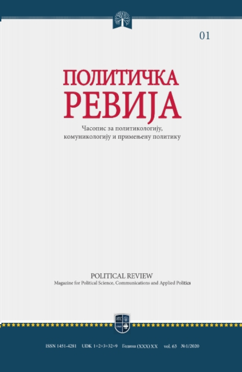 ПОЛИТИЧКА РЕВИЈА 1/2020